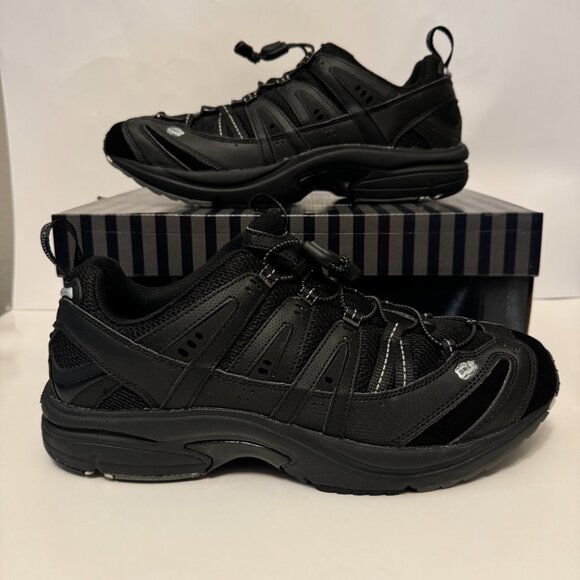 Size 12 Wide - Dr. Comfort 7611-W-12.0 Performance Therapeutic Black #7611 - Picture 3 of 12